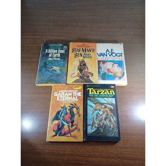 Other - VINTAGE SCIFI PAPERBACK Book LOT OF 5
